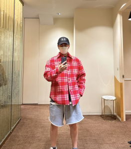 Essenceofluxury Womens Clothing Miu Miu Check Plaid Down Jacket Red SML A155PP880 AA201576