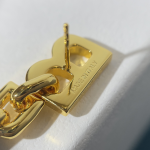 Essenceofluxury Womens Jewelry Balenciaga Gold Earrings A205PP180 AA201642