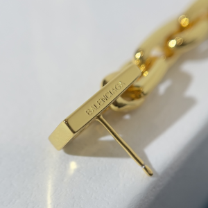 Essenceofluxury Womens Jewelry Balenciaga Gold Earrings A205PP180 AA201642