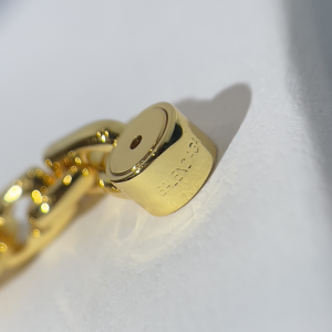 Essenceofluxury Womens Jewelry Balenciaga Gold Earrings A205PP180 AA201642