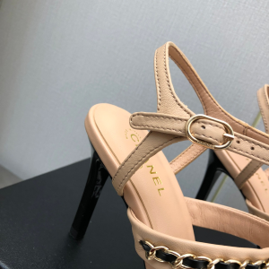 Essenceofluxury Womens Shoes Chanel Leather Sandals in Beige 35 To 41 A151PP480 AA201829