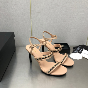 Essenceofluxury Womens Shoes Chanel Leather Sandals in Beige 35 To 41 A151PP480 AA201829