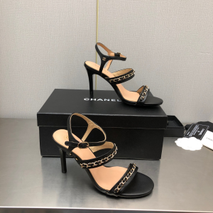 Essenceofluxury Womens Shoes Chanel Leather Sandals in Black 35 To 41 A151PP480 AA201830