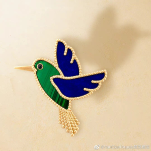 Essenceofluxury Womens Jewelry Van Cleef Arpels Lucky Animals Bird Brooch A205PP380 AA201948