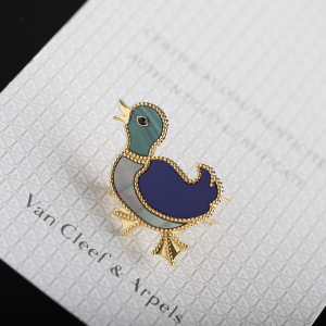 Van Cleef Arpels Lucky Animals Duck Brooch 