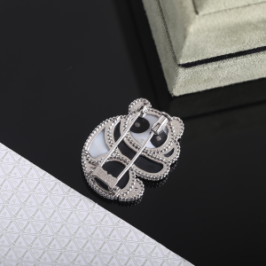 Essenceofluxury Womens Jewelry Van Cleef Arpels Lucky Animals Panda Brooch A205PP380 AA201945