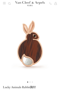 Essenceofluxury Womens Jewelry Van Cleef Arpels Lucky Animals Ribbit Brooch A205PP380 AA201951