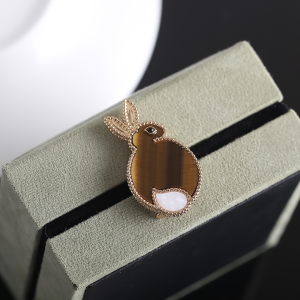 Essenceofluxury Womens Jewelry Van Cleef Arpels Lucky Animals Ribbit Brooch A205PP380 AA201951