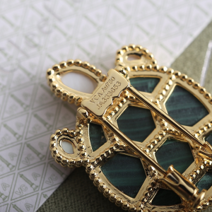 Essenceofluxury Womens Jewelry Van Cleef Arpels Lucky Animals Turtle Brooch A205PP380 AA201946