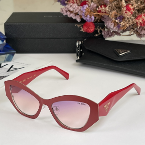 Prada Luxury Eyewear Sunglasses SPR94WS Red 