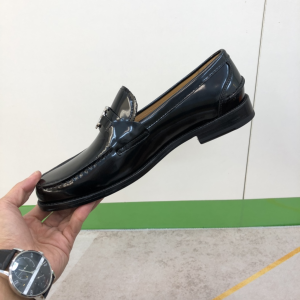 Essenceofluxury Mens Shoes Burberry Monogram Motif Leather Loafers 39 To 45 A151PP680 AA202034