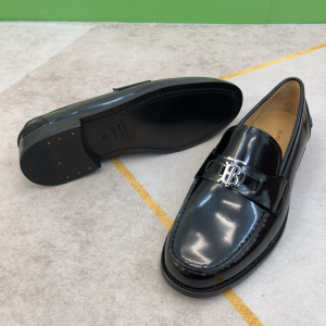 Essenceofluxury Mens Shoes Burberry Monogram Motif Leather Loafers 39 To 45 A151PP680 AA202034