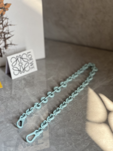 Loewe Donut Chain Shoulder Strap Green 