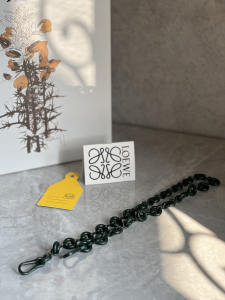 Loewe Donut Chain Shoulder Strap Green 