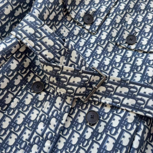 Essenceofluxury Womens Clothing Dior Oblique Trench Coat SML A227PP880 AA202502