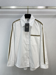 Fendi White Cotton Shirt 