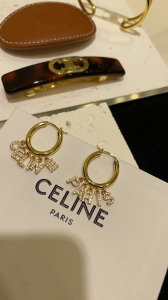 Essenceofluxury Womens Jewelry Dior Crystals Paris Earrings A152PP180 AA203163