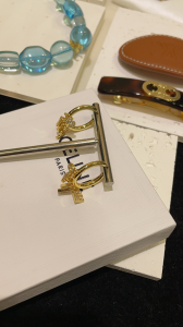 Essenceofluxury Womens Jewelry Dior Crystals Paris Earrings A152PP180 AA203163