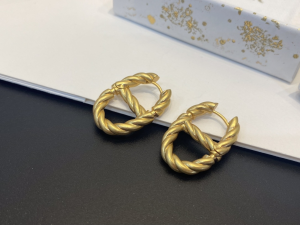 Essenceofluxury Womens Jewelry Dior Gold Earrings A39PP180 AA203209