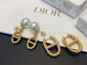 Essenceofluxury Womens Jewelry Dior Tribales Earrings A39PP180 AA203208
