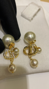 Dior Tribales Pearl Earrings 