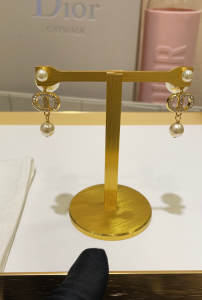 Essenceofluxury Womens Jewelry Dior Tribales Pearl Earrings A39PP180 AA203210