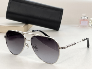 Montblanc Luxury Eyewear Sunglasses MB867 Gray Montblanc Luxury Eyewear Sunglasses MB867 Gray