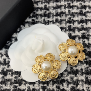 Chanel Gold Multi CC Logo Earrings 