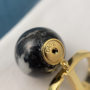 Essenceofluxury Womens Jewelry Dior Tribales Gray Earrings A205PP180 AA203873