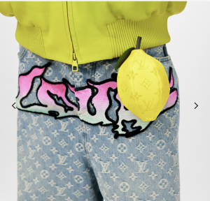 Essenceofluxury Free Gift Louis Vuitton Lemon Pouch M81197 A62PP90 AA204411