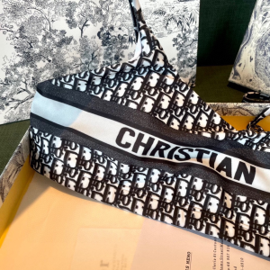 Essenceofluxury Free Gift Dior Black Oblique Swimsuit Bikini SML A123PP90 AA204737