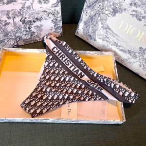 Essenceofluxury Free Gift Dior Black Oblique Swimsuit Bikini SML A123PP90 AA204737