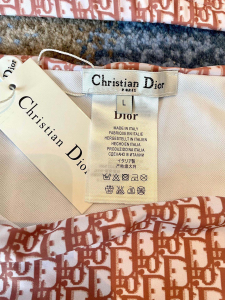 Essenceofluxury Free Gift Dior Pink Oblique Swimsuit Bikini SML A123PP90 AA204735