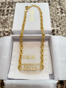 Dior Gold Chain Necklace 