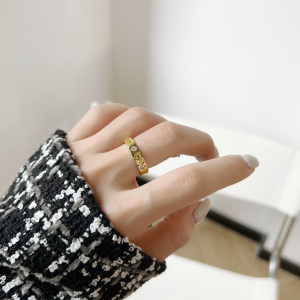 Essenceofluxury Womens Jewelry Gucci GG Icon Rings with Diamond A62PP180 AA205211