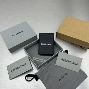 Balenciaga Black Leather Cash iPhone Magnetic Card Holder Balenciaga Black Leather Cash iPhone Magnetic Card Holder
