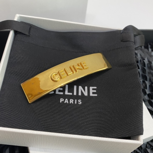 Celine Hair Clip Gold 