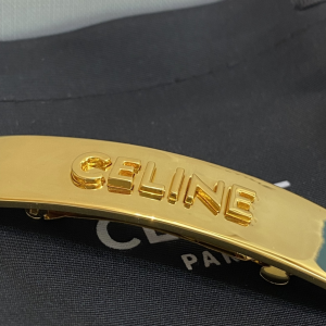 Celine Hair Clip Gold