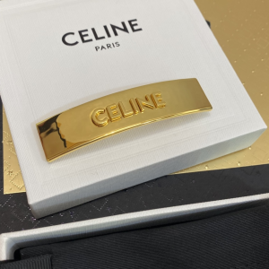 Celine Hair Clip Gold