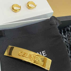 Celine Hair Clip Gold