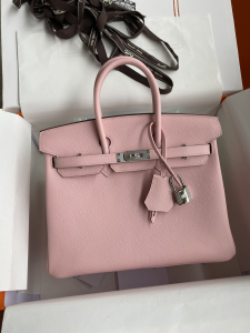 Hermes Birkin 25 Bag Pink Epsom