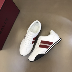 Bally Aster Leather Sneaker White 39To43