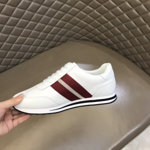 Bally Aster Leather Sneaker White 39To43
