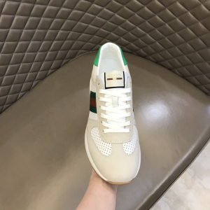 Gucci Web Leather Sneaker Beige 38To45