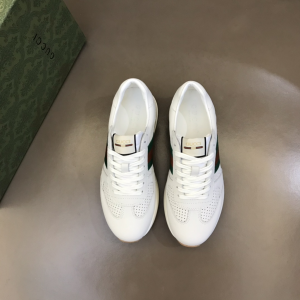 Gucci Web Leather Sneaker White 38To45