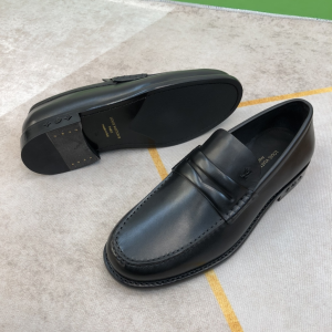 Louis Vuitton Louis Loafers Black 38To45