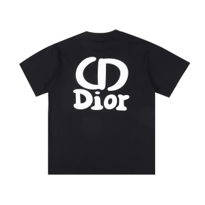 Dior Black Cotton T Shirt SMLXLXXL
