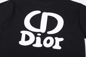 Dior Black Cotton T Shirt SMLXLXXL