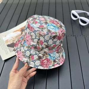 Gucci Floral GG Canvas Bucket Hat