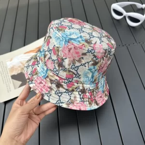 Gucci Floral GG Canvas Bucket Hat